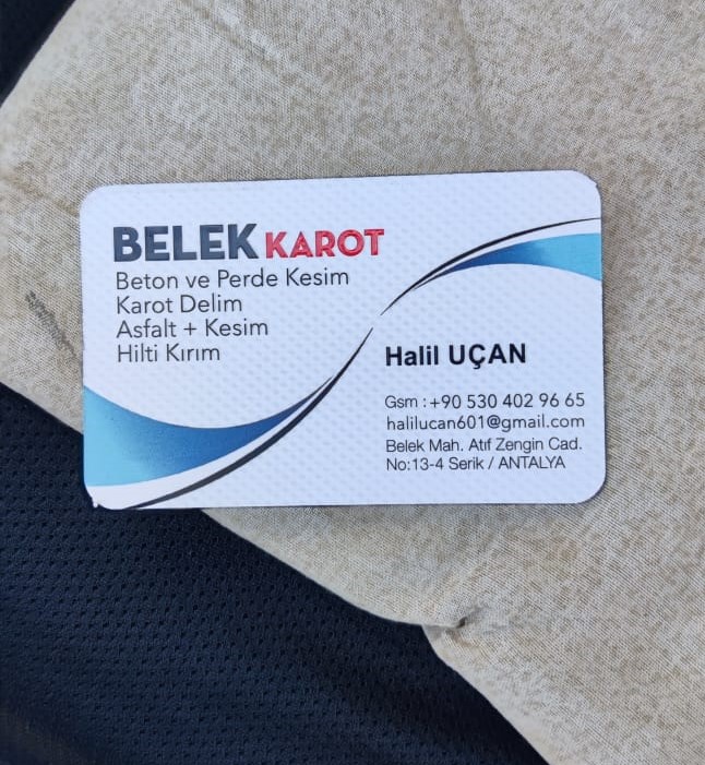 Serik beton kesme işleri, karot uygulama, beton delme hizmeti, beton kırma, havalandırma deliği açma, baca deliği açma, asfalt kesme hizmetleri verilmektedir.
Uzman ekibimizle birlikte, beton kesme işleri, karot uygulama, beton delme hizmeti, beton kırma, havalandırma deliği açma, baca deliği açma ve asfalt kesme gibi geniş bir yelpazedeki hizmetleri sizlere sunmaktayız. Güçlü ekipmanlar ve deneyimli personelimizle, projelerinizi güvenilir bir şekilde gerçekleştiriyoruz. İşlerinizi en ince detayına kadar planlayarak, zamanında ve profesyonelce tamamlıyoruz. Müşteri memnuniyetini her zaman ön planda tutarak, ihtiyaçlarınıza uygun çözümler sunuyoruz. Beton kesme ve delme, karot uygulama, havalandırma ve baca deliği açma gibi işleriniz için bize güvenebilirsiniz.